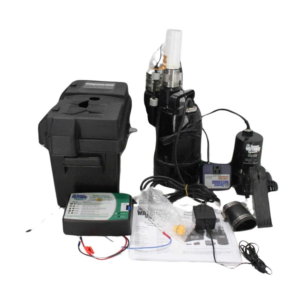 Basement Watchdog Big Combo Connect 1/2 HP Combination Primary & Backup Sump Pump System - Image 3