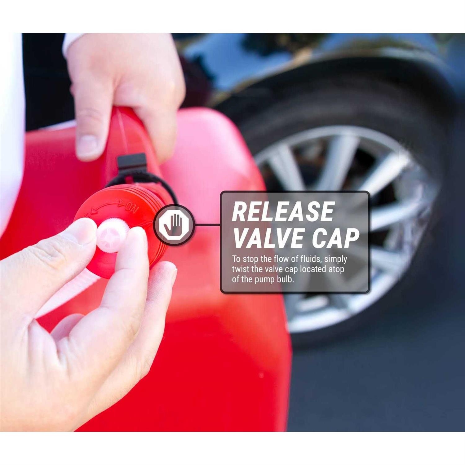 American Wick Hand Operated Plastic 24 in. Siphon Pump - Image 3