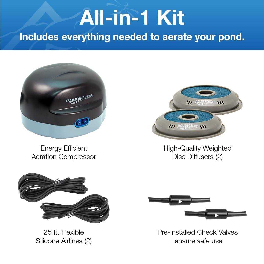 Aquascape 2-Outlet Pond Aeration Kit - Image 3