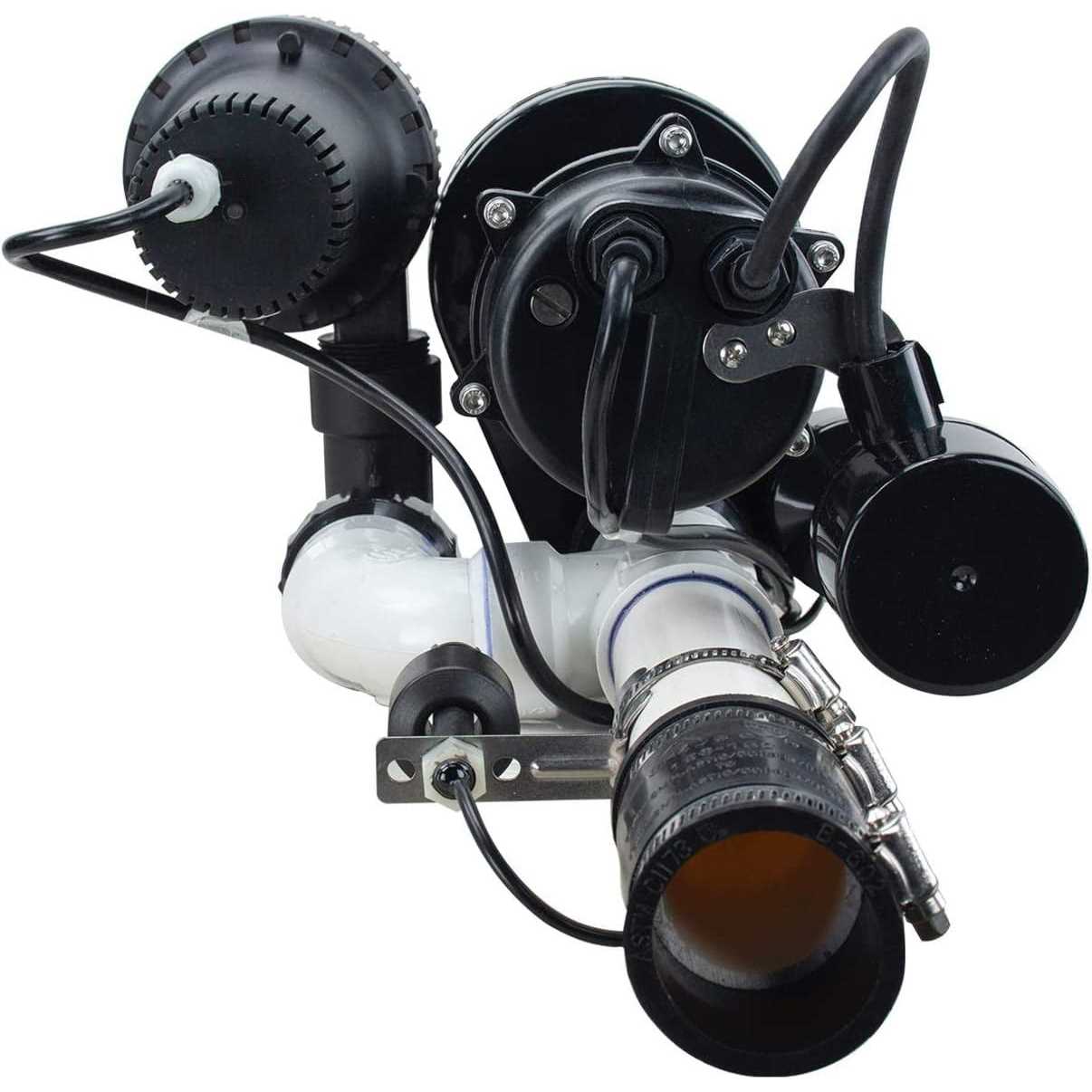 Basement Sentry 1/3 HP 2400 gph Thermoplastic Vertical Float Switch AC Submersible Backup Sump Pump - Image 3