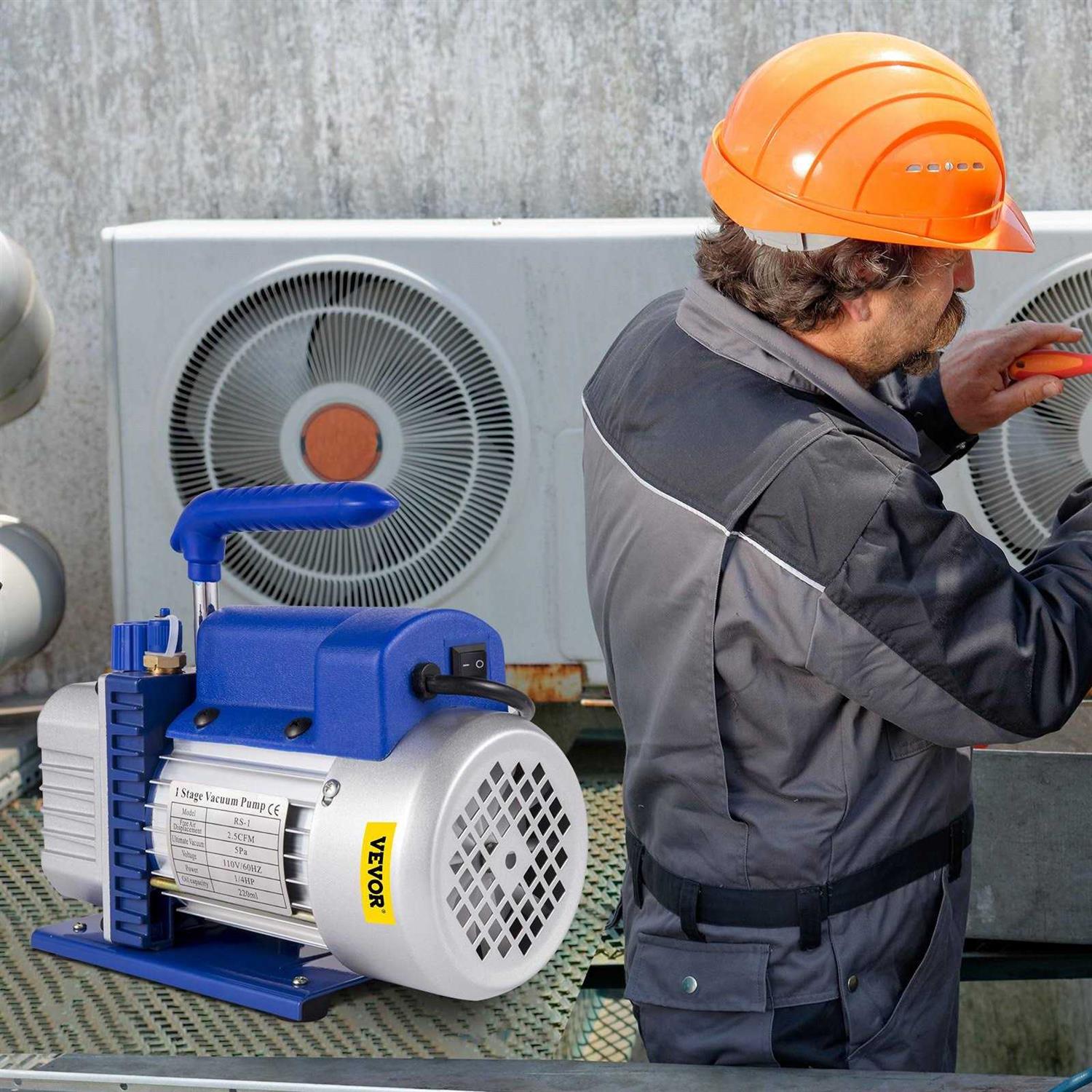 VEVOR 1.5 Gallon Vacuum Degassing Chamber Kit Stainless Steel Degassing Chamber 5.7L Vacuum Chamber Kit with 2.5 CFM Vacuum Pump - Image 5