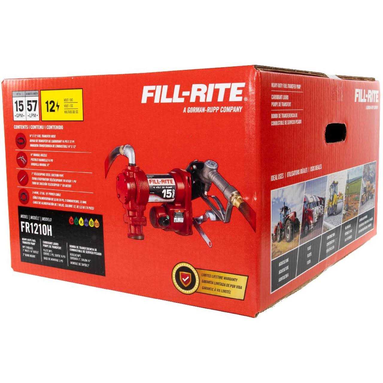 Fill-Rite FR1210H Fuel Transfer Pump - Image 3