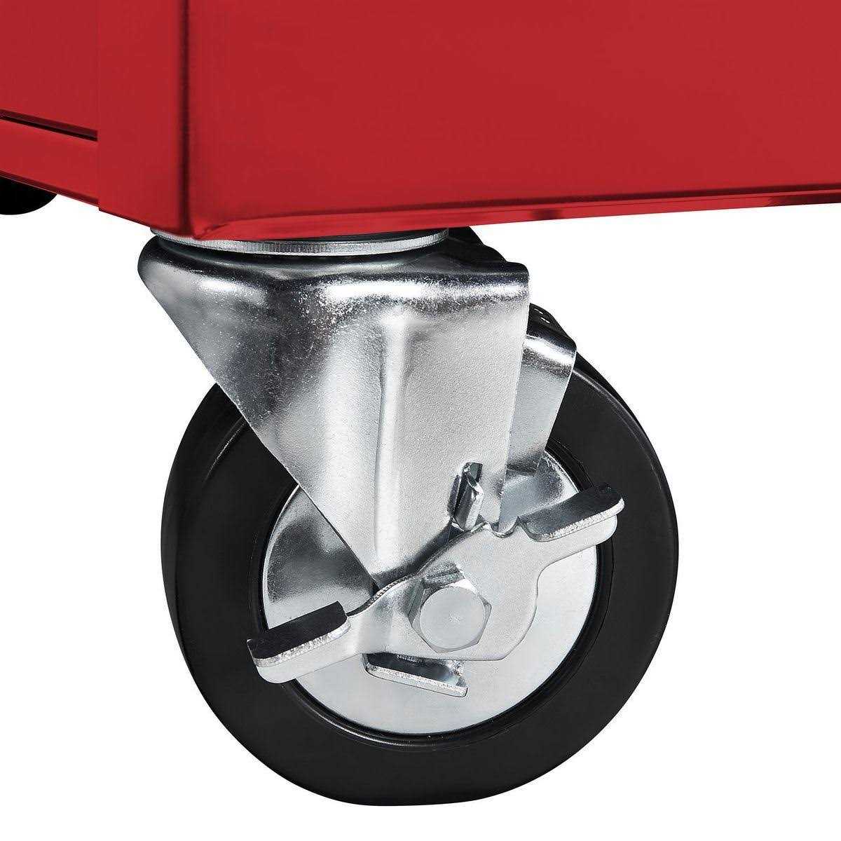 Yukon 46 in. 9 Drawer Mobile Storage Cabinet with Solid Wood Top - Image 3