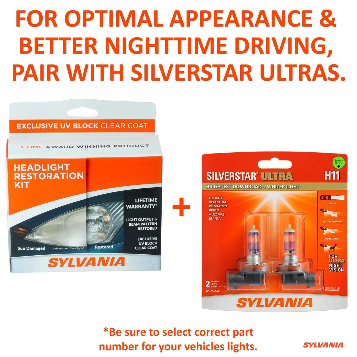 Sylvania Headlight Restoration Kit 38771 - Image 3