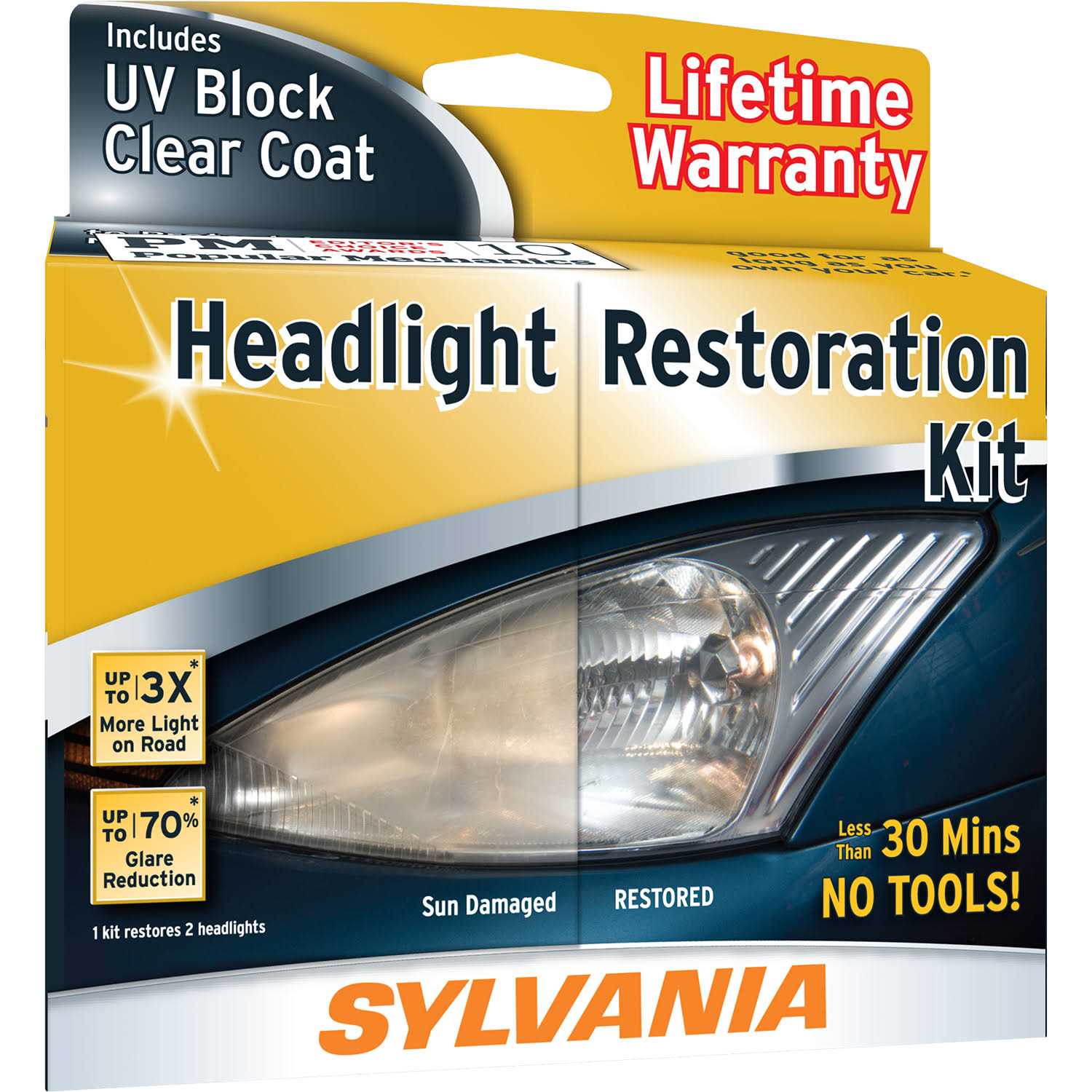 Sylvania Headlight Restoration Kit 38771 - Image 4