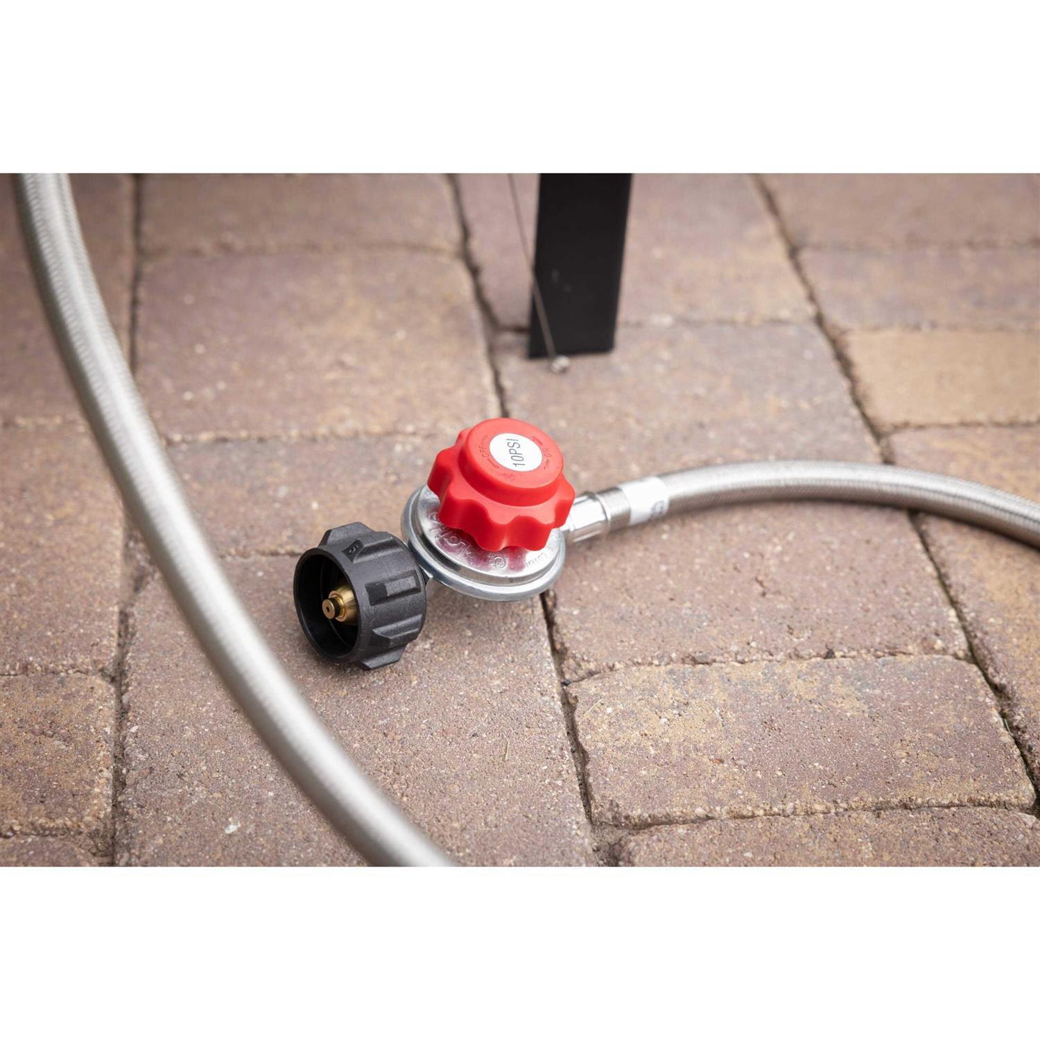 Camp Chef Steel-braided Regulator with Hose HR5HP - Image 3