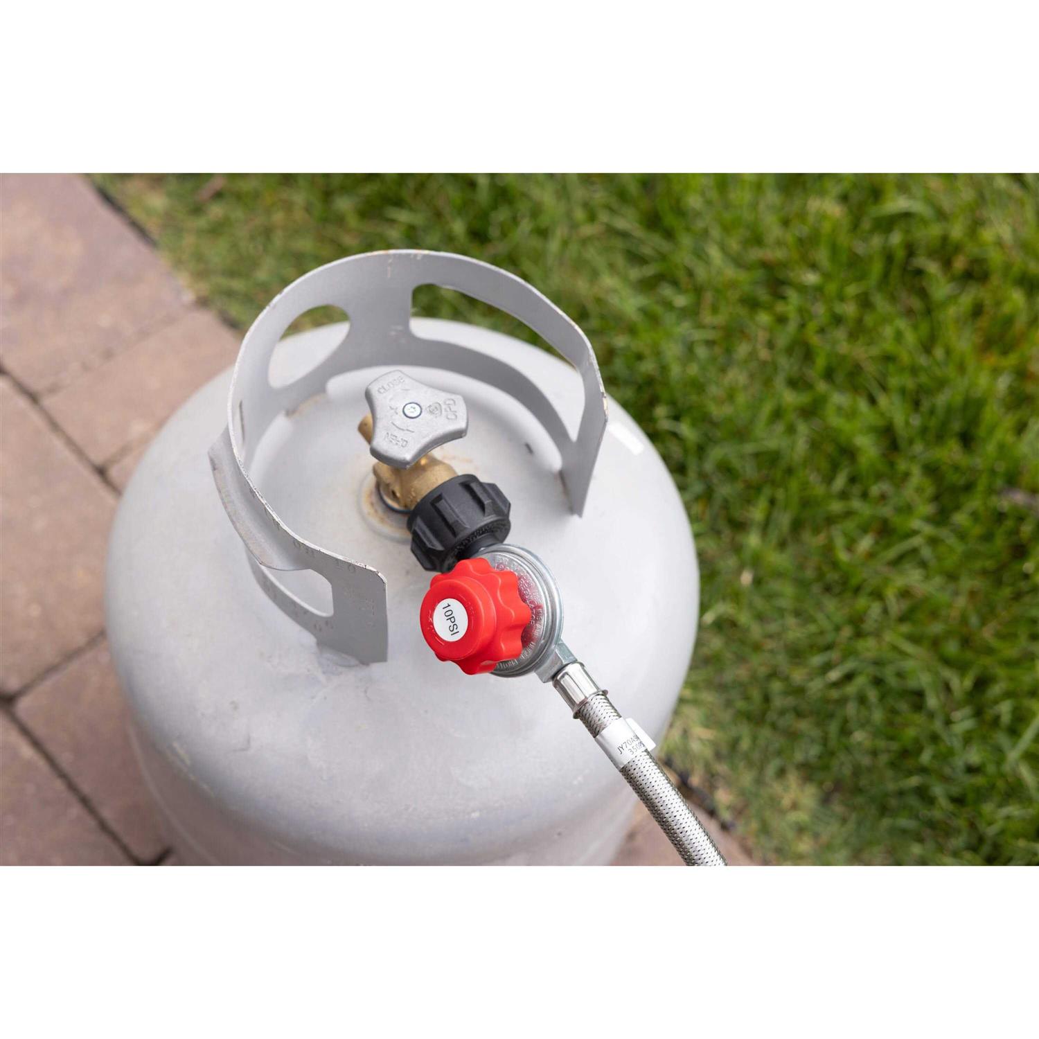 Camp Chef Steel-braided Regulator with Hose HR5HP - Image 4