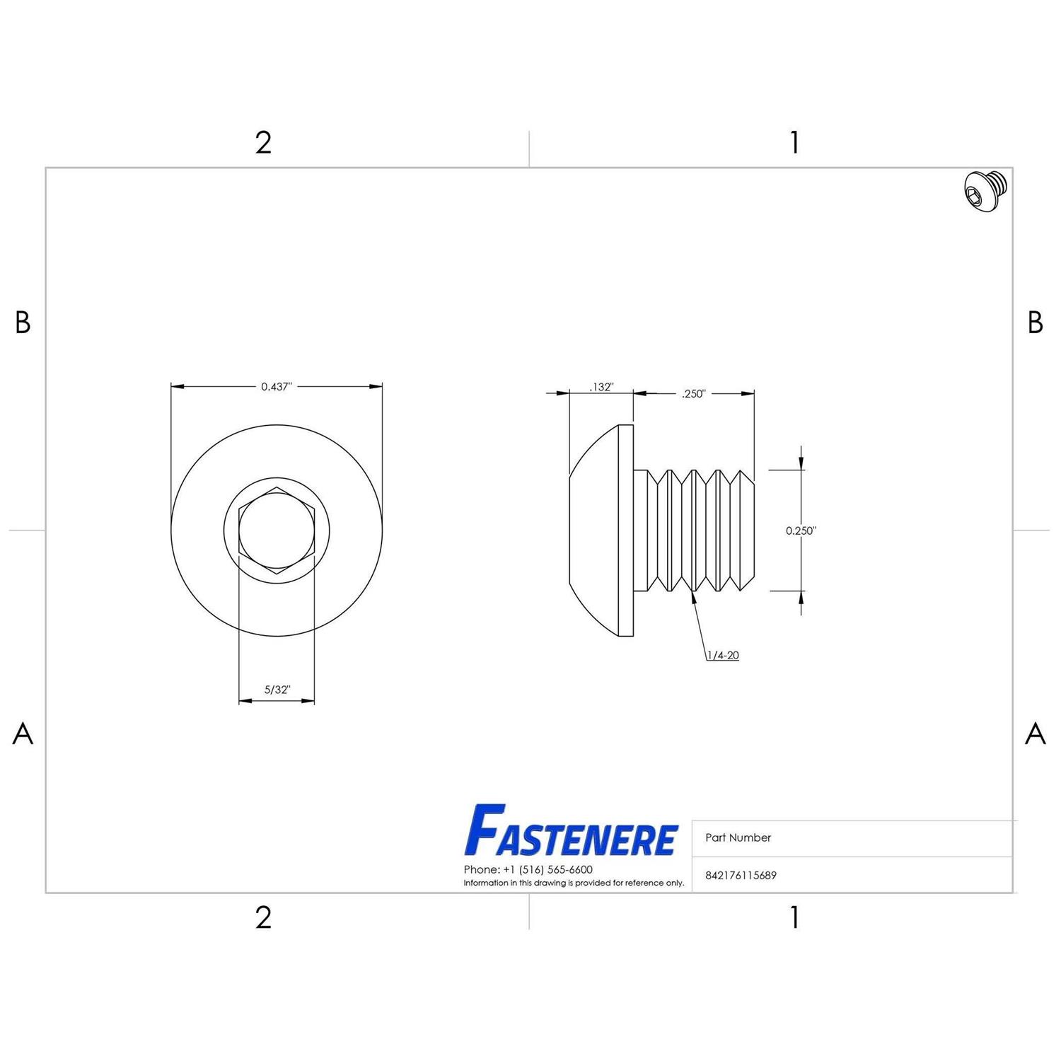 Fastenere Button Head Socket Cap Screws - Image 5