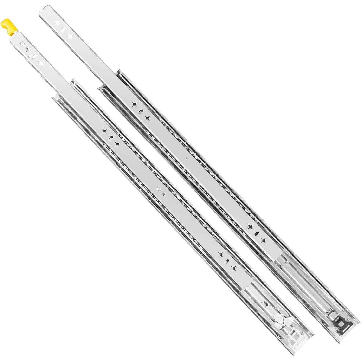 VEVOR Heavy Duty Drawer Slides Drawer Slides Locking Drawer Slides 250lbs Capacity - Image 5