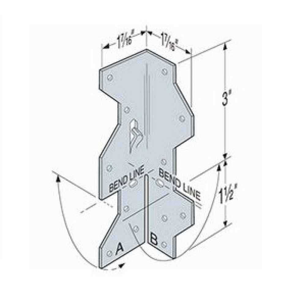 Simpson Strong-Tie A35Z Framing Angle - Image 4