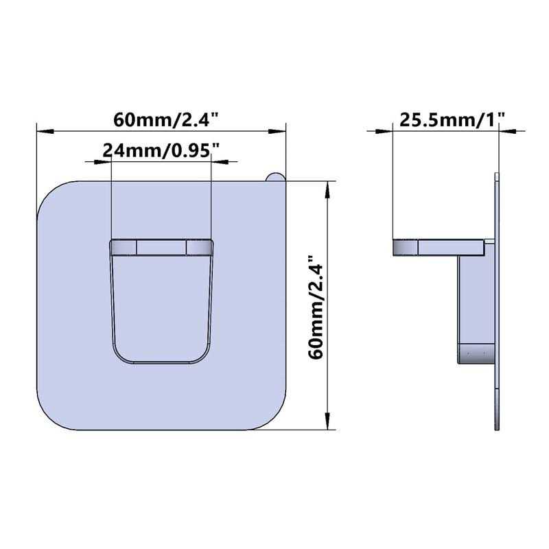 Cieovo 12 Pack Shelf Support Peg,Self Adhesive Clips,Strong Partition Pin for Kitchen Cabinet Book Shelves Closet Brackets Clapboard Layer - Image 5