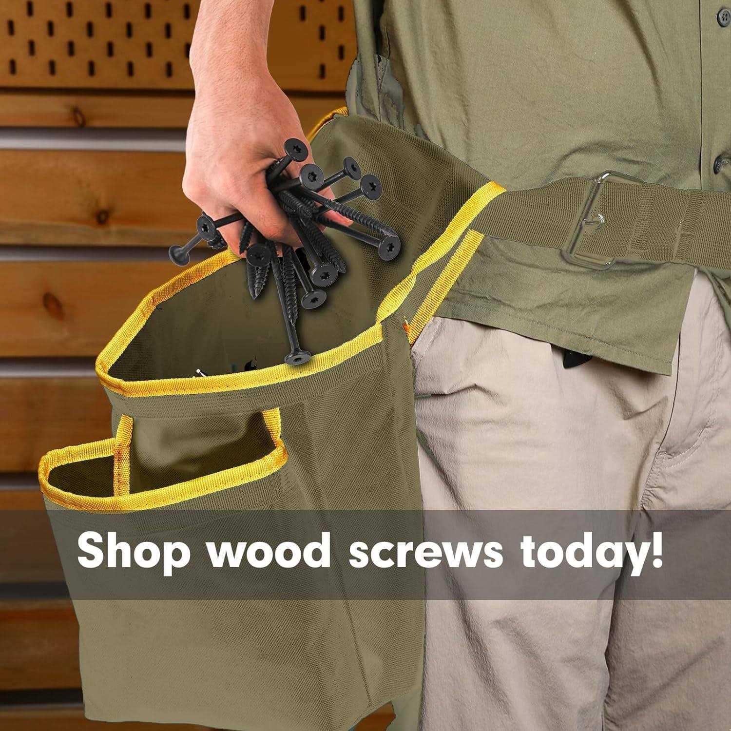 FMhotu Heavy-Duty Outdoor Deck Screws Star Drive Wood Screws - Image 3