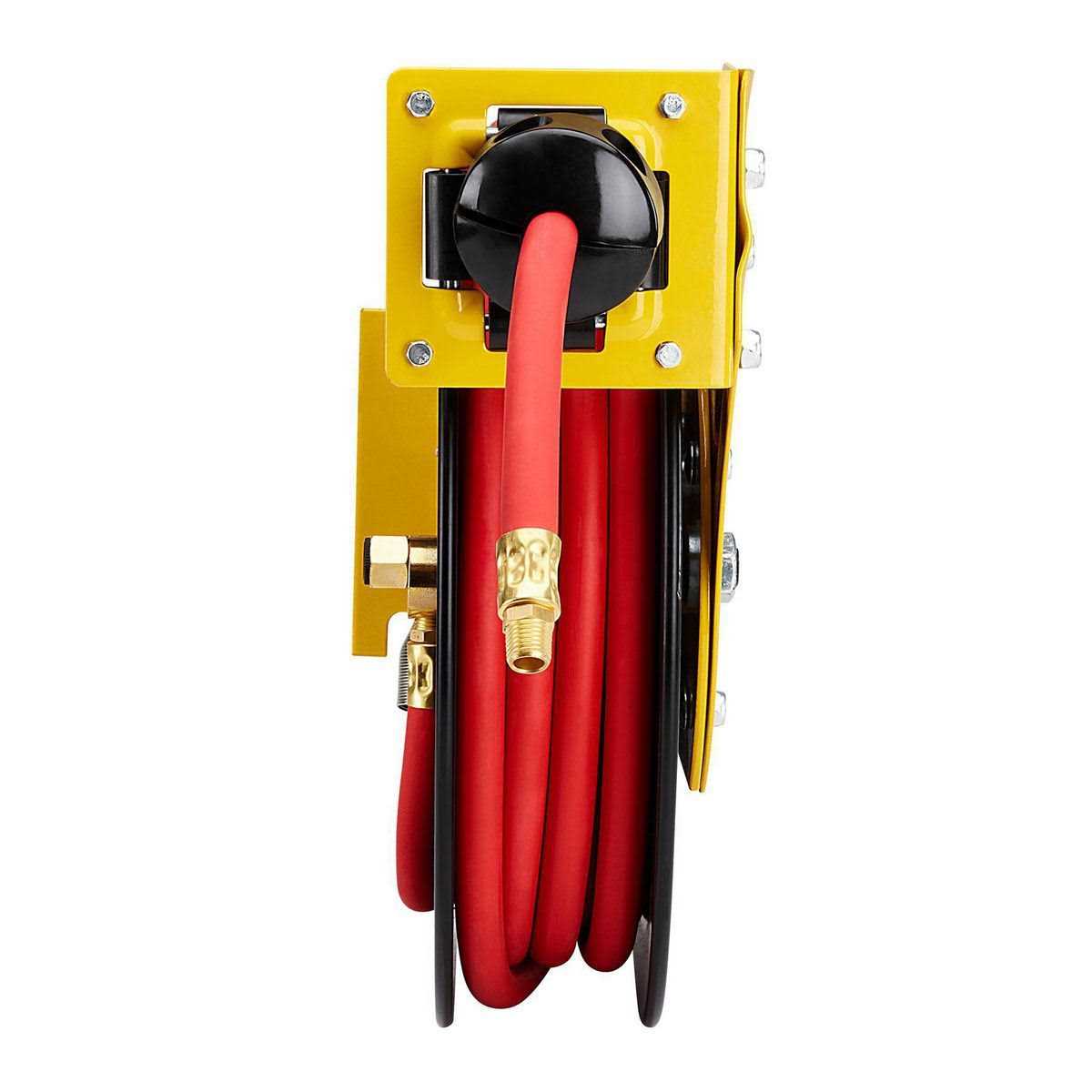 Central Pneumatic 3/8 in. x 25 ft. Retractable Air Hose Reel - Image 4