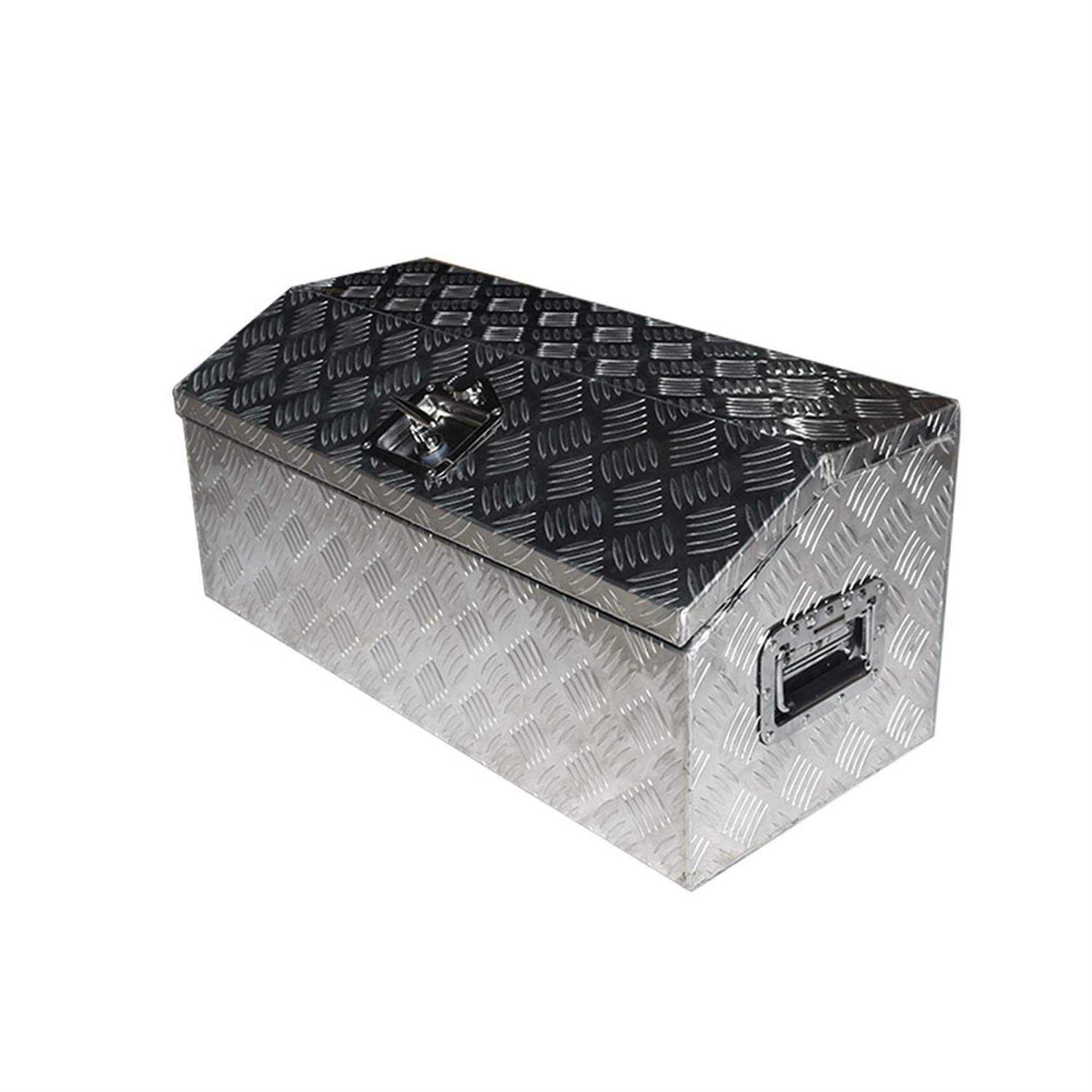 Rainman S 30 Aluminum Trailer Tool Box Chest Box Pickup Truck Bed Storage Toolboxes Organizer Side Handle