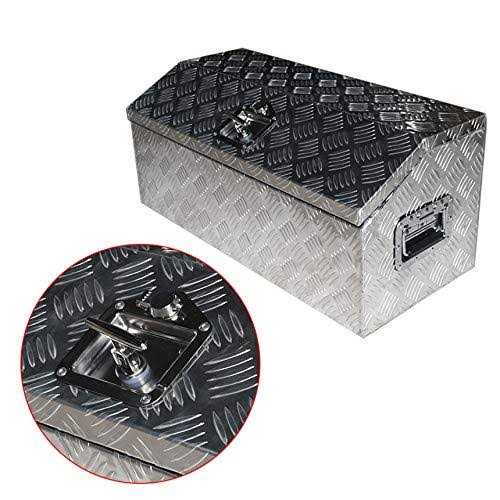 Rainman S 30 Aluminum Trailer Tool Box Chest Box Pickup Truck Bed Storage Toolboxes Organizer Side Handle - Image 3