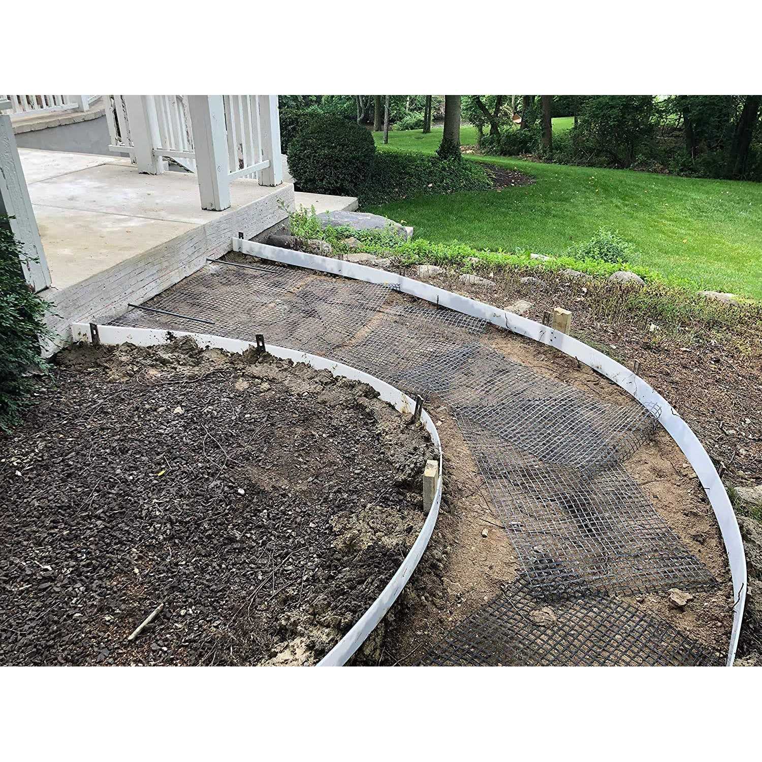 Plastic Flex Forms for Concrete Flatwork & Curbs Set Walttools - Image 4