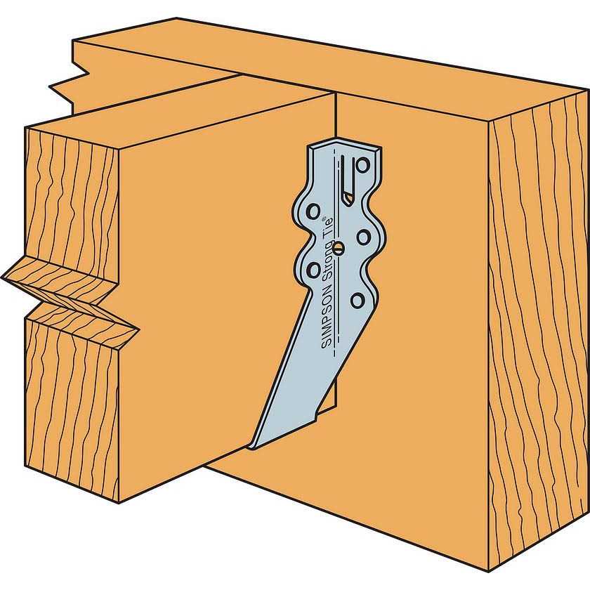 Simpson Strong-Tie LU28R-18 Galvanized Face-Mount Joist Hanger for 2x8 Rough - Image 4