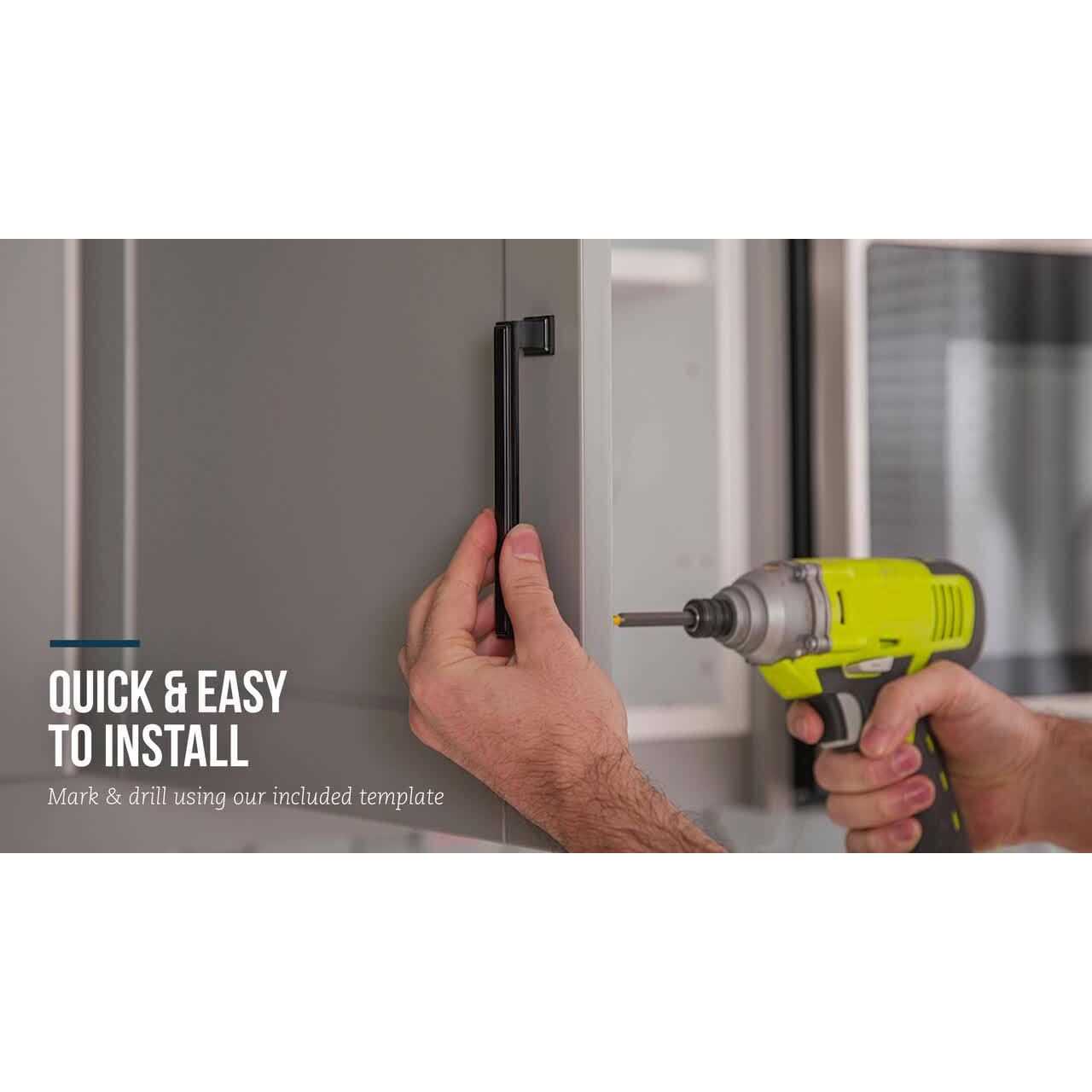 NewAge Products 5 in. Brushed Drawer Pull Contemporary Small Handle - Image 3