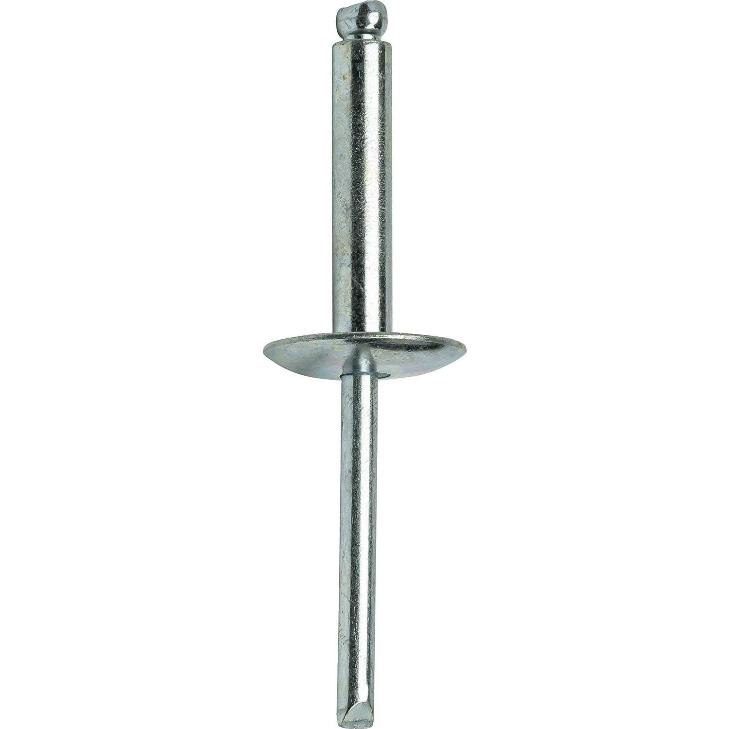 Fastenere.com Flange Head Pop Rivets Steel Zinc Qty 50 - Image 4