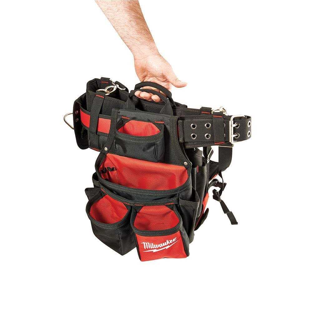 Milwaukee General Contractor Work Belt with Suspension Rig Pouch - Image 5