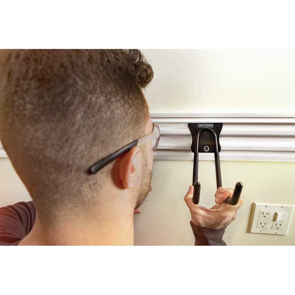 Craftsman VersaTrack Composite Multipurpose Storage Rail System -White & Black - Image 3