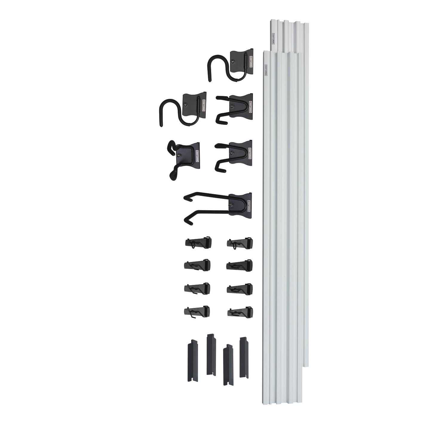 Craftsman VersaTrack Composite Multipurpose Storage Rail System -White & Black - Image 5