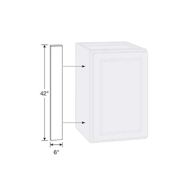 Hampton Bay 6 in. x 0.75 in. Cabinet Filler in Cognac - Image 4