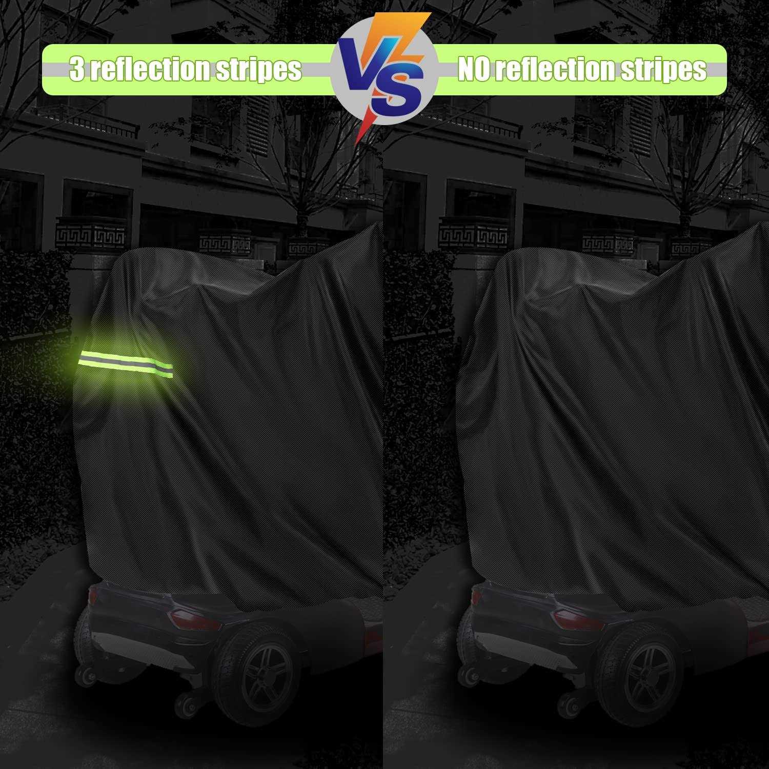 MaxAwe 140x 66x 91cm Mobility Scooter Cover Waterproof Heavy Duty - Image 2