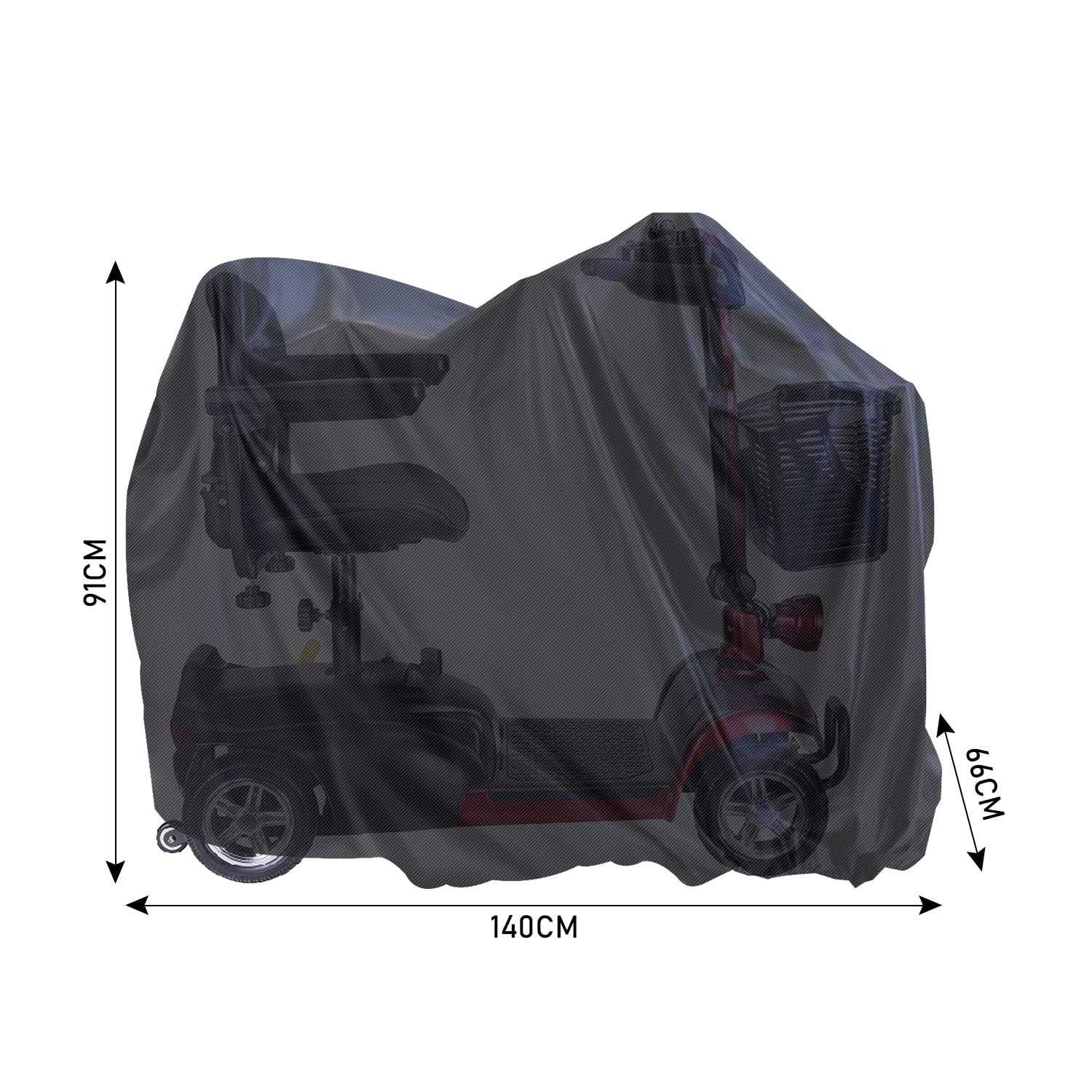 MaxAwe 140x 66x 91cm Mobility Scooter Cover Waterproof Heavy Duty - Image 3