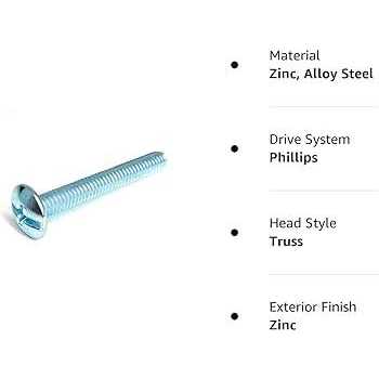 Knob/Pull Machine Screws 8/32 Thread Cabinet Door and Drawer Screws by E.h.c - Image 2