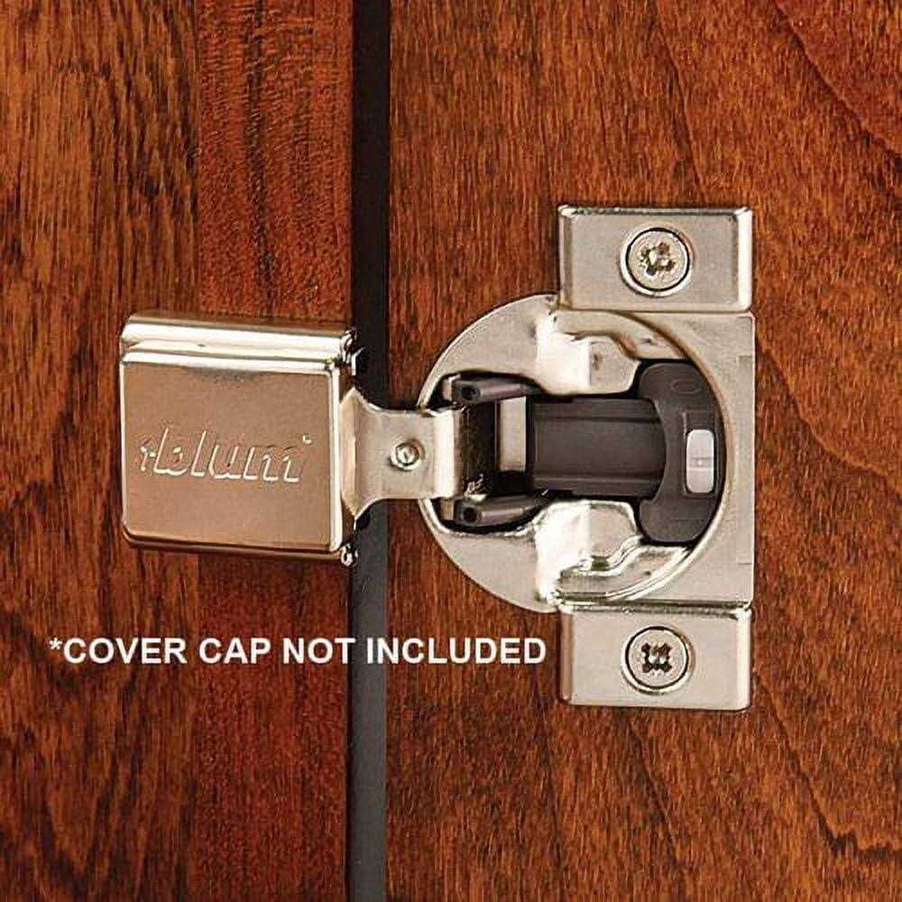 Compact Blumotion 38N Hinge and Plate 3/4 inch Overlay Screw On 38N355B.12 - Image 4