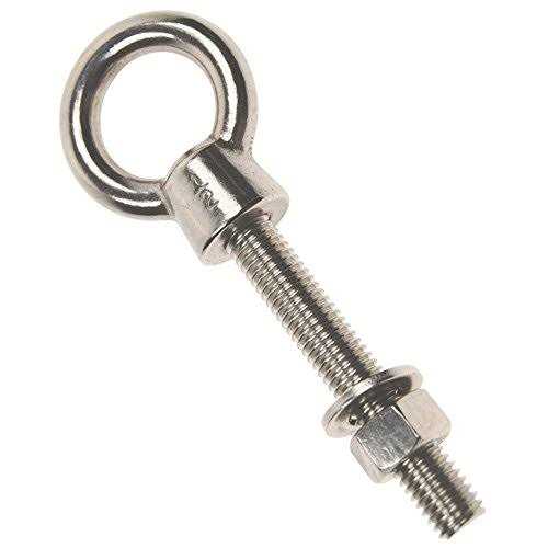 6 Stainless Steel Shoulder Eye Bolt - Image 3
