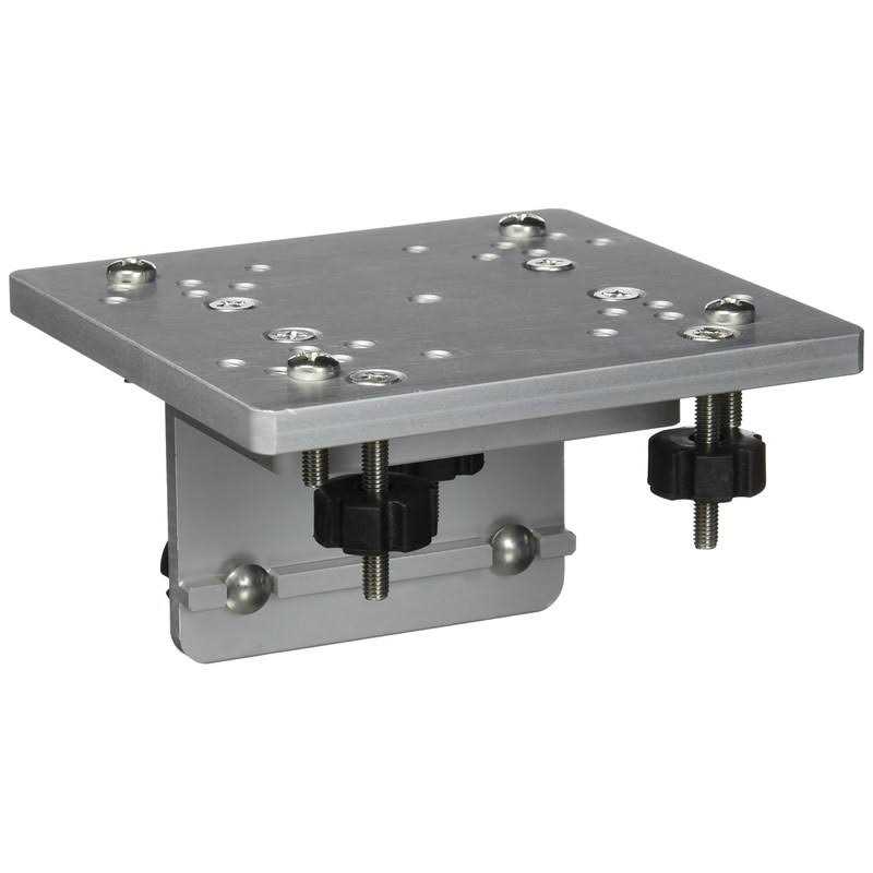 Extreme Max 3005.4158 Universal Aluminum Downrigger Bracket for Tracker Versatrack Systems - Image 3