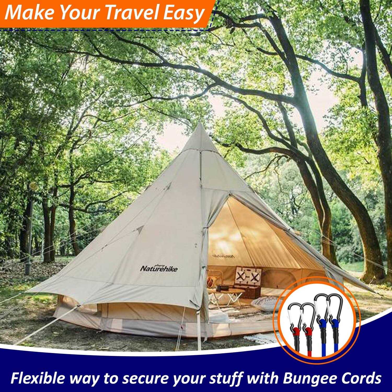 ZEXON Premium Bungee Cords Hooks 10 - Image 4