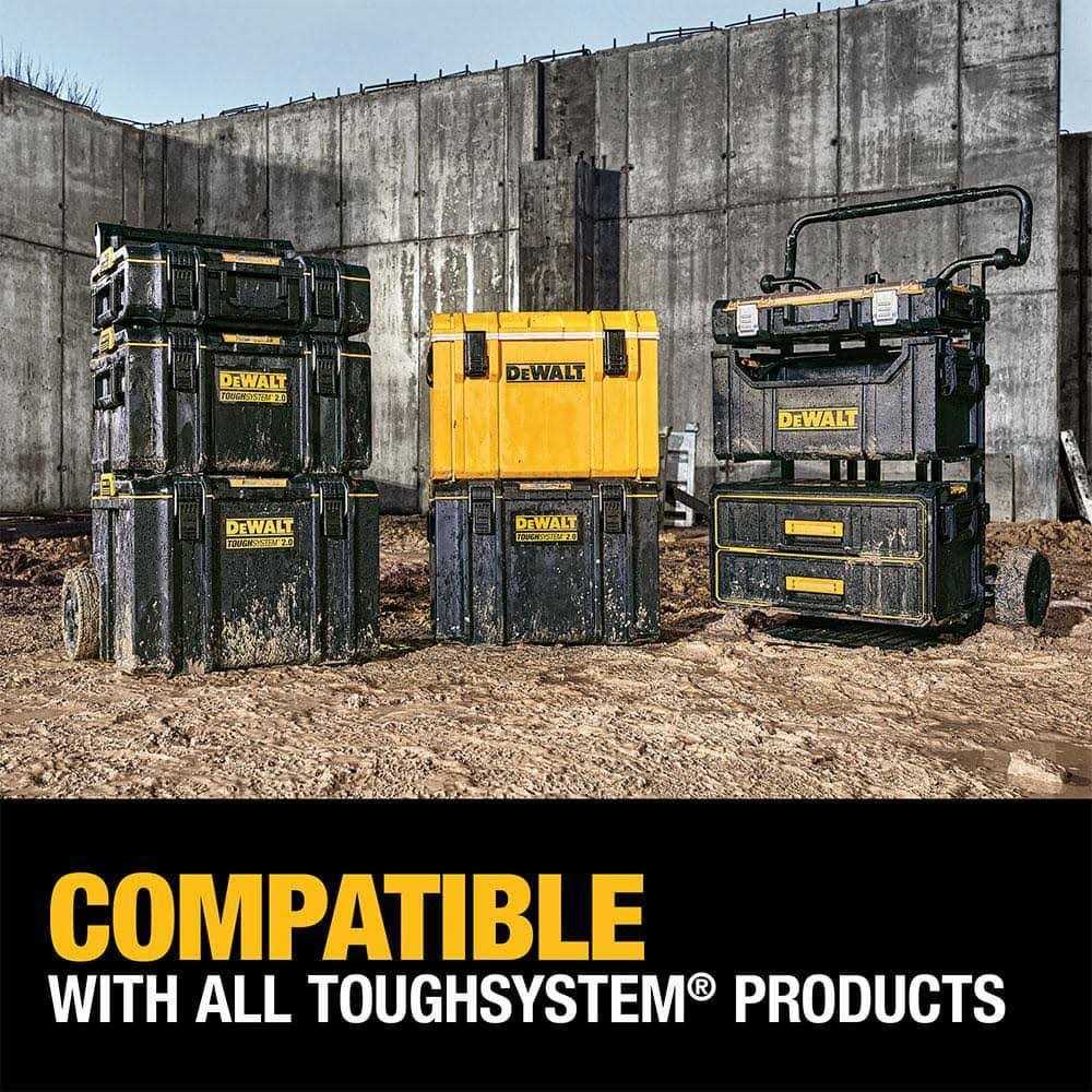DEWALT TOUGHSYSTEM 2.0 Small Tool Box, TOUGHSYSTEM 2.0 22 in. Large Tool Box and TOUGHSYSTEM 2.0 24 in. Mobile Tool Box - Image 4
