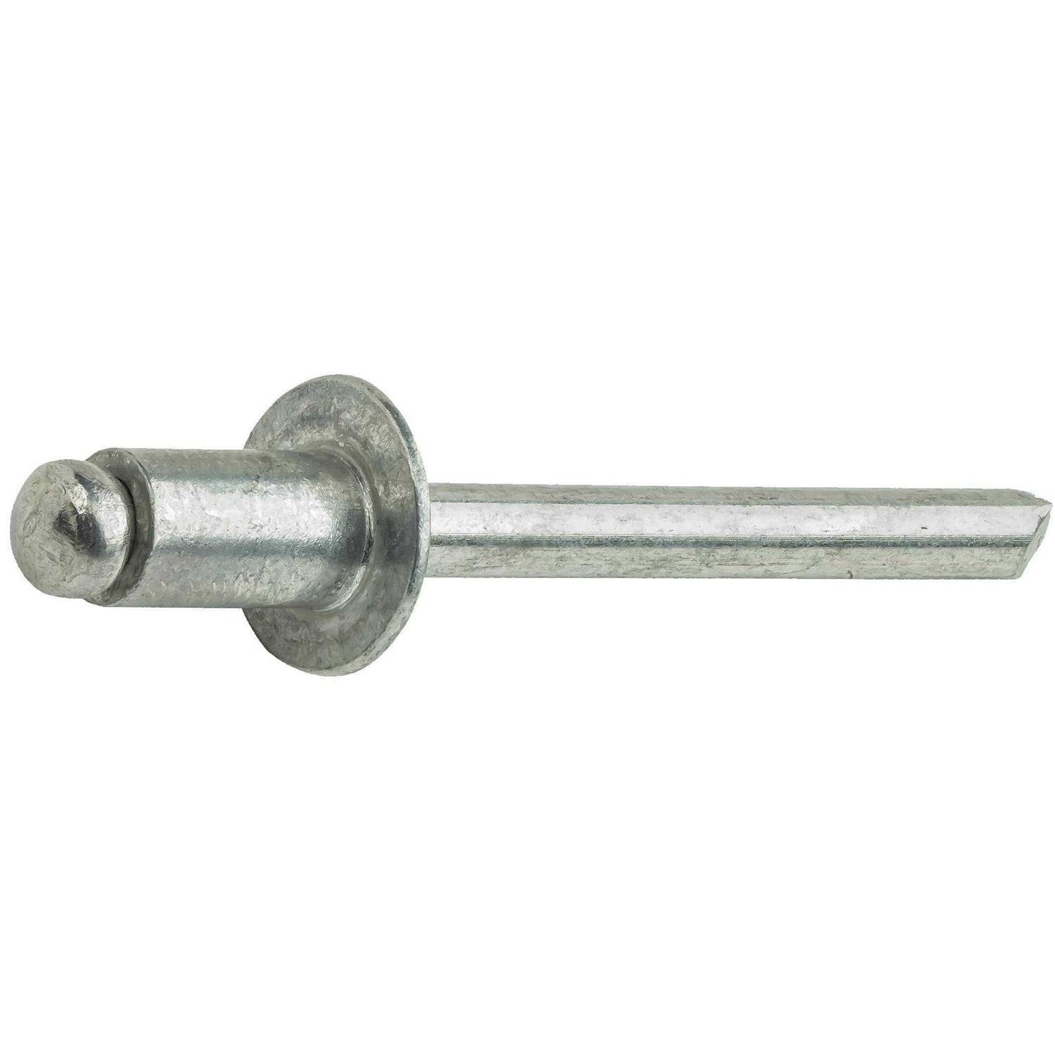 Fastenere 1/8 Dome Head Pop Rivets Aluminum Gap 100 - Image 5