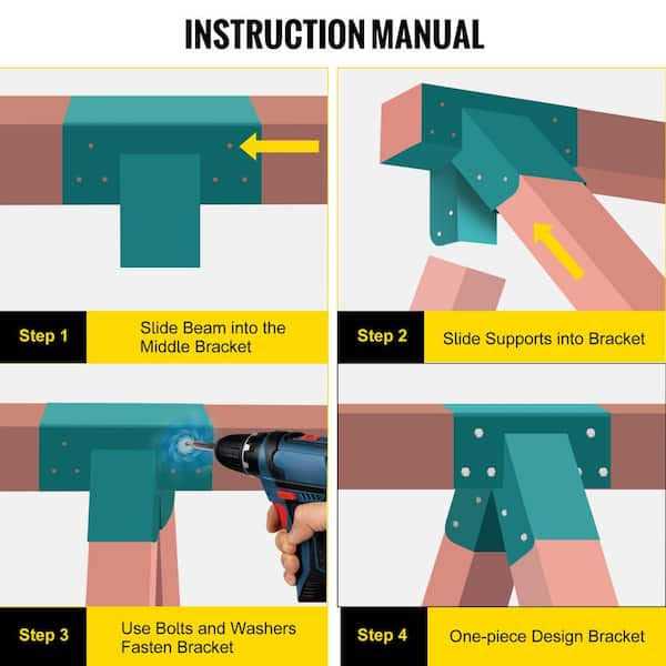 VEVOR Swing Set Bracket 12 Swing Bracket A-Frame Construction Swing Set Hardware Iron Material Green Bracket - Image 4