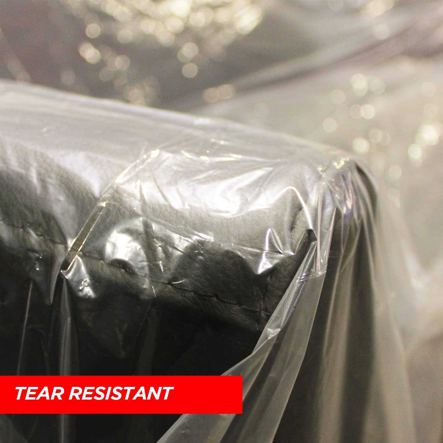 PackRite 2 Pack Plastic Sofa Cover - Image 4