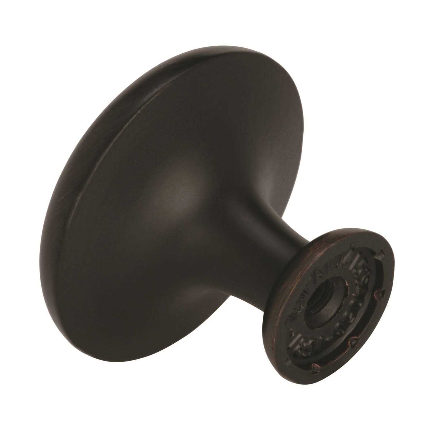 Amerock Nature's Splendor Round Oil-Rubbed Bronze Cabinet Knob BP1581ORB - Image 3