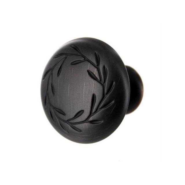 Amerock Nature's Splendor Round Oil-Rubbed Bronze Cabinet Knob BP1581ORB - Image 5