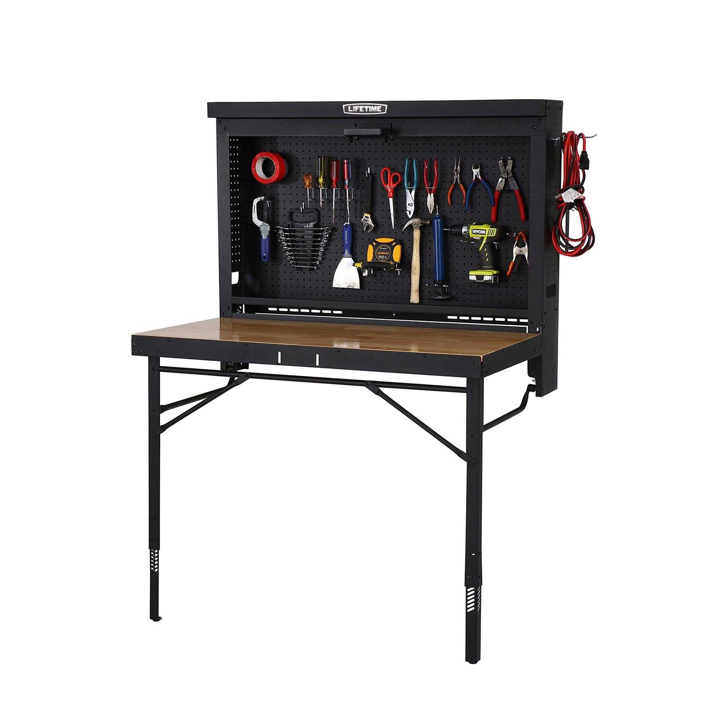 Lifetime Wall-Mounted Work Table