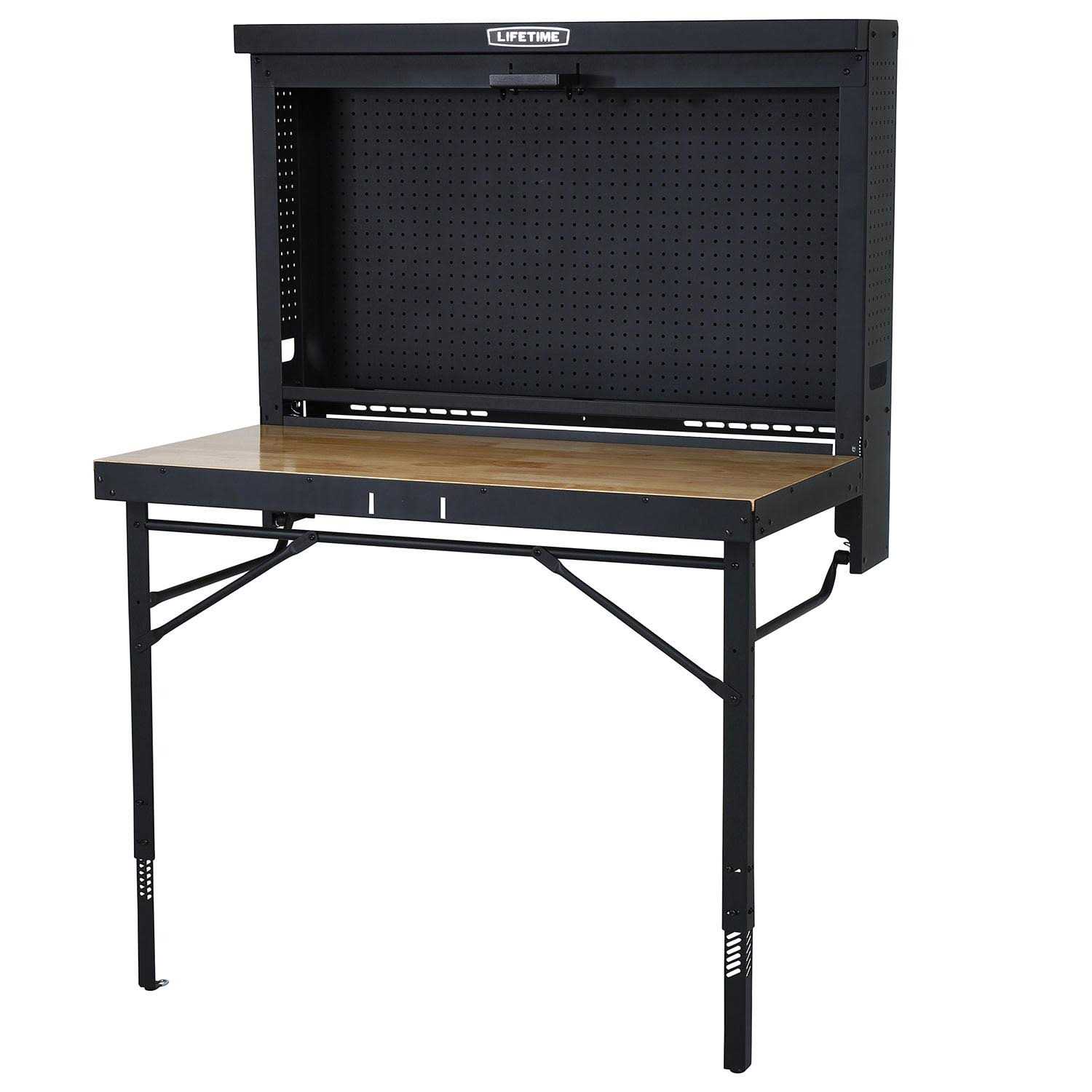 Lifetime Wall-Mounted Work Table - Image 2