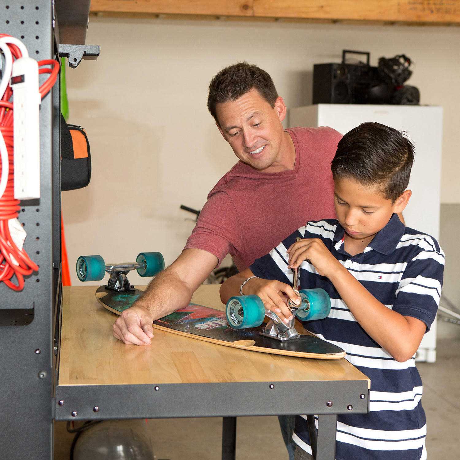 Lifetime Wall-Mounted Work Table - Image 3