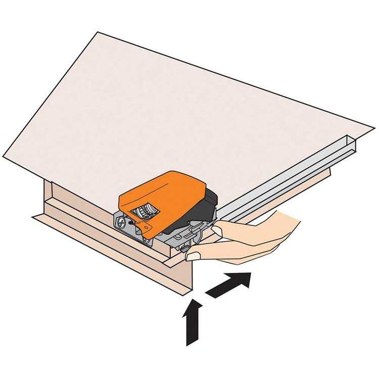 Blum T51.1901 L TANDEM Left Handed Standard Locking Device for 563/569 Drawer Slides - Image 5