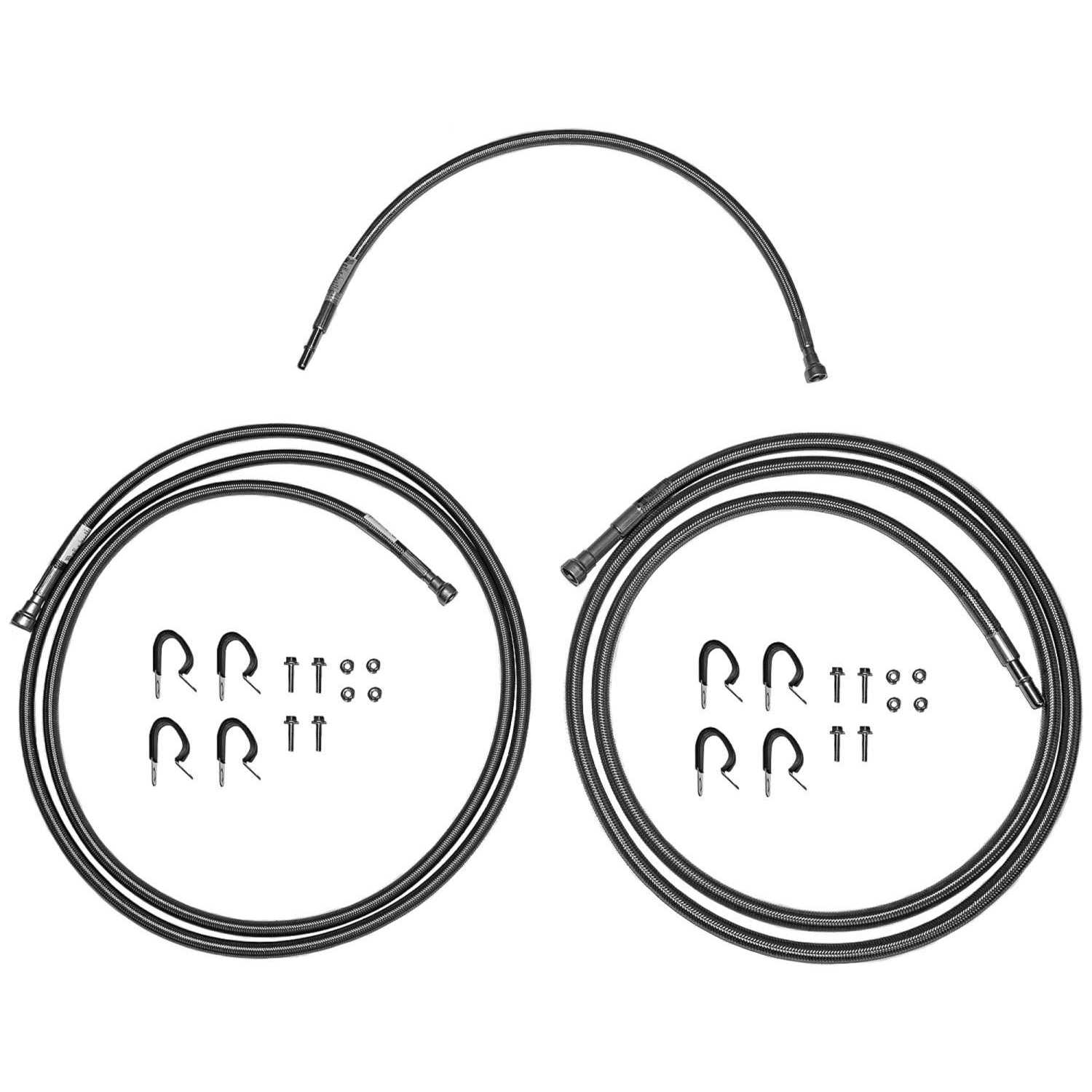 JEGS 13552 Quick-Fix Fuel Line Kit 2001-2010 GM 2500hd 3500 3500hd Crew Cab Truc