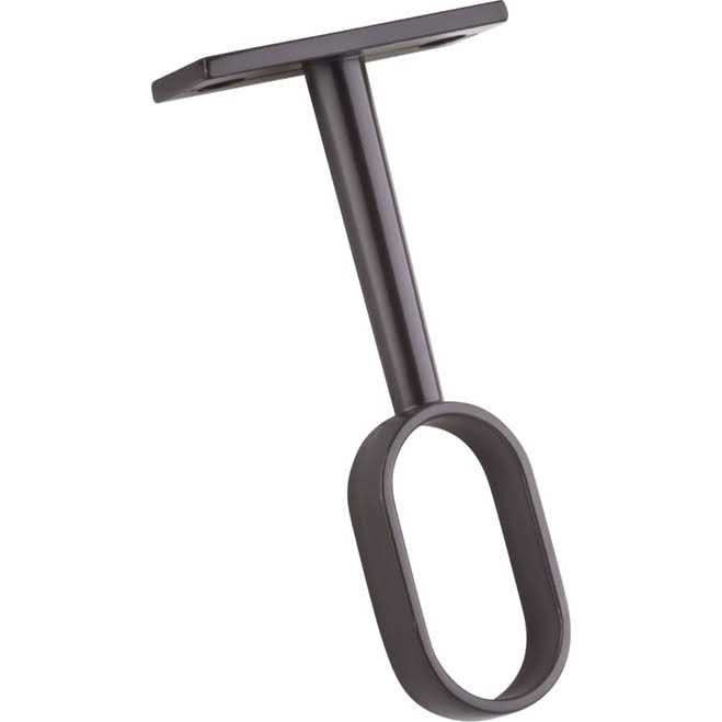 Hardware Resources M7270-ORB Dark Bronze Center Support Bracket for 1 Round Closet Rods - Image 3