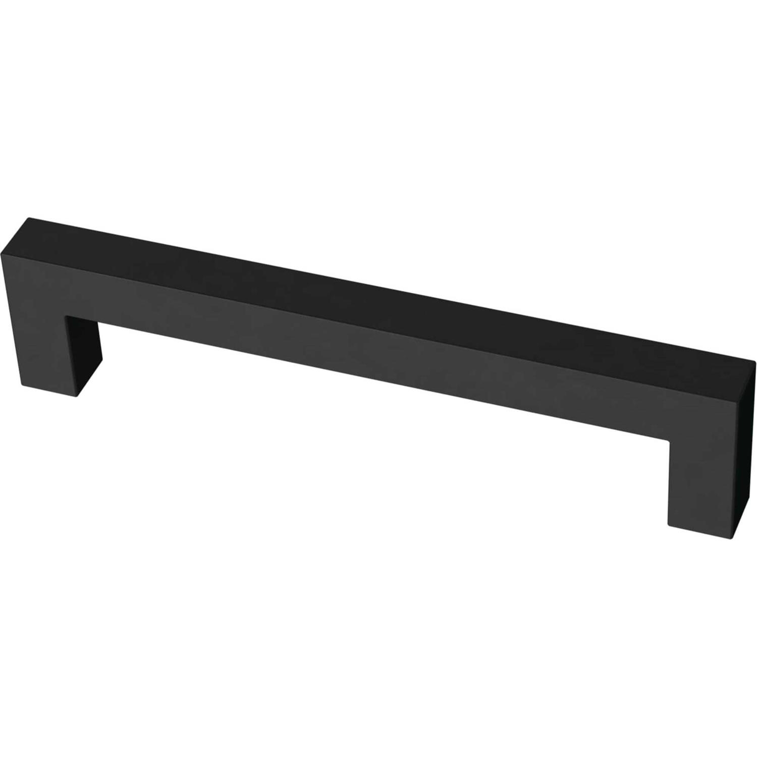 Brainerd Square 5-1/16-in Center to Center Matte Black Square Handle Drawer Pulls P41862W-FB-CP - Image 3