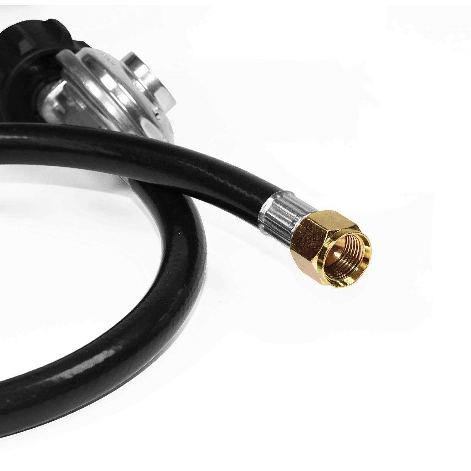 DOZYANT Propane Regulator and Hose Universal Grill Regulator Replacement Parts, QCC1 Hose and Regulator for Most LP Gas Grill Heater and Fire Pit - Image 3
