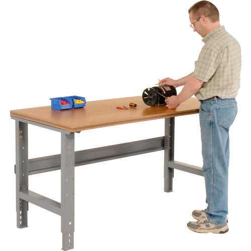 Global Industrial Global Industrial Adjustable Height Workbench C Channel Leg - Image 5