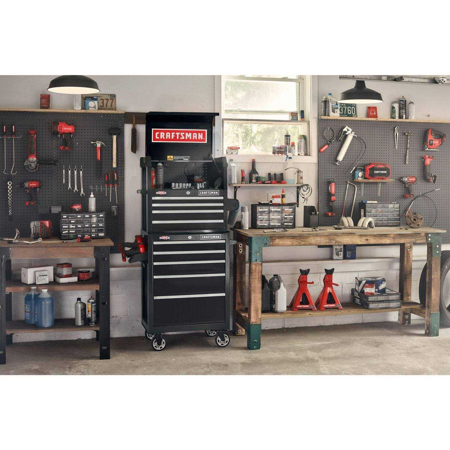 Craftsman 2000 Series 26.5-in W x 37.5-in H 5-Drawer Steel Rolling Tool Cabinet - Image 3